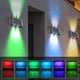 thumbnail image 4 of Solar Garden Light Wall Light Wall Washing Garden Water Proof Wiring Induction Solar Wall Light Outdoor, 4 of 6