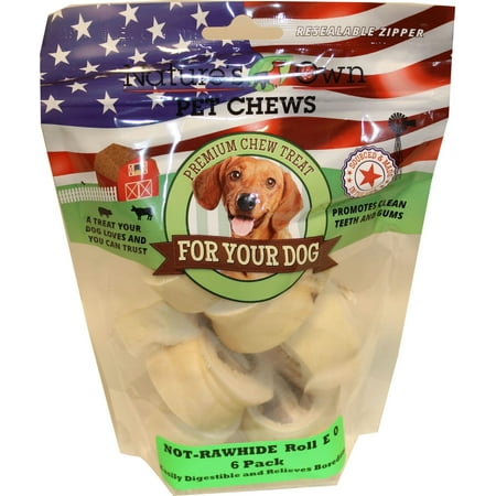 Best Buy Bones-Usa Not-rawhide Beef Roll E-o 6 (Best Dog Food For Older Dogs With Joint Problems)