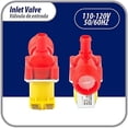 thumbnail image 5 of Appli Parts APVI-1111 Single Water Inlet 120 V Solenoid Valve for Refrigerators and Ice Makers, 50/60 Hz, 0.95 A, Inlet 3/4 in NPT Outlet 1/4 in$$Plumbing & HVAC, 5 of 7