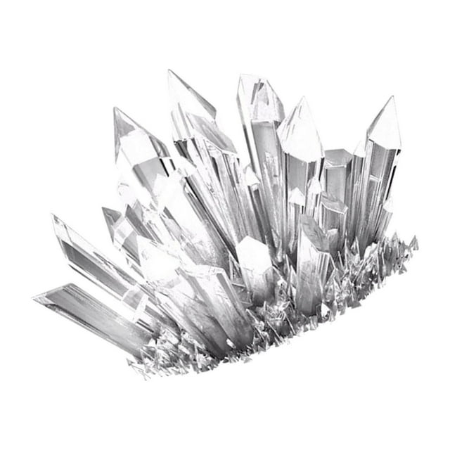 Guardoinrt Interactive Crystal Growing Experiment Science Kit for Kids Conduct Crystals White 175x125x60mm 1Set