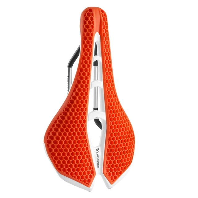Bicycle Saddle 3D Printed Honeycomb Saddle Comfortable Breathable Gravel Road Bicyle Riding Seat Part