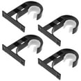 thumbnail image 2 of MLINS 8 PCS  Heavy Duty Curtain Hooks Ceiling Curtain Rod Brackets Curtain Rod Hanger Curtain Brackets Curtain Rod Holders Brackets Curtain Pole Brackets, 2 of 8