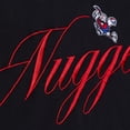 thumbnail image 3 of Women's Mitchell & Ness  Black Denver Nuggets Hardwood Classics Script Lightweight Sweatshirt, 3 of 5