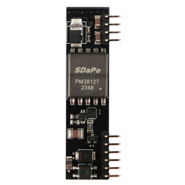 DP9700 Version Sans Condensateur Docking avec Module POE AG9700 12V 1a, 1 x Module POE AG9700, Noir