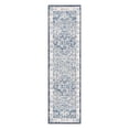 thumbnail image 2 of World Rug Gallery Vintage Oriental Distressed Medallion Blue 2' x 7' Runner Rug, 2 of 7