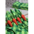 thumbnail image 2 of Servilletas de tela COTTON CRAFT, 12 unidades, 51 x 51 cm, color verde a cuadros, 2 of 7