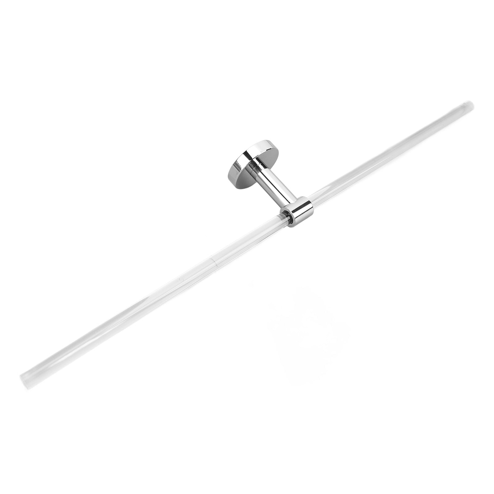 Acrylic Bathroom Towel Bar Clear Acrylic Shower Towel Rack Wall Mounted Single Bars Towel Rack Rod