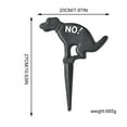 Garden Art Dog Garden Insert No Poo Code Sign Garden Decoration Garden garden-art-dog-garden-insert-no-poo-code-sign-garden-decoration-garden