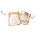thumbnail image 4 of 100 Uds. Bolsa de Organza de lámina dorada bolsas de dulces bolsas de embalaje de regalo 5x7cm Afortunado Sencillez, 4 of 5