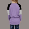 thumbnail image 5 of Summer Tops for Girls 2025 Round Neck Tshirt Long Sleeve Shirts for Teen Girls Cotton Solid Color Tops Top for Girls 8-10, 5 of 5