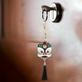 thumbnail image 1 of WHAMVOX Llavero Colgante De Negro En PVC Con Exquisito Para Uso En Llaves Y, 1 of 8