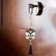 thumbnail image 1 of WHAMVOX Llavero Colgante De Negro En PVC Con Exquisito Para Uso En Llaves Y, 1 of 8