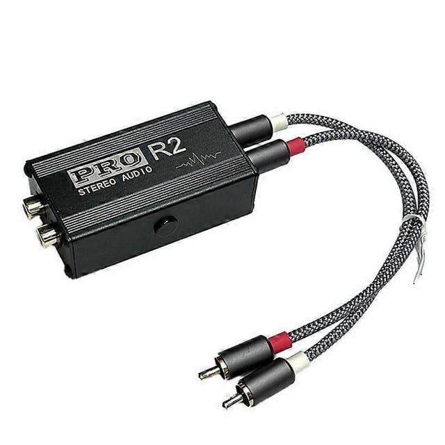 Ground Loop Audio Isolator Audio Noise Filter RCA Noise Suppressor Isolator Audio Signal Noise Reduc