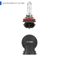 thumbnail image 6 of Spec-D Tuning Clear Driving Fog Lights + H11 Bulbs Compatible with 2006-2007 Honda Accord 2Dr 2D Coupe L+R Pair Assembly, 6 of 7