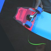 Surfeeling USA Snap Surf Style Carving Skateboard with 70mm Dia. Wheels - Ultra Blue