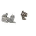 thumbnail image 1 of Escultura De Gato Y Búho, Adorno De Mesa, Figura De Arte Animal Moderno, Estatua Decorativa Para Dormitorio, Sala De Estar, Oficina, Regalo De Inauguración De La Casa, Decoración, 1 of 8