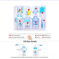 thumbnail image 4 of BUTOMKY Newborn Baby Bottle Gift Set, Anti-Colic Wide Neck Feeding Bottles with Baby Bottle,Bottle Brush & Baby Care Accessories for Baby Shower, 4 of 9