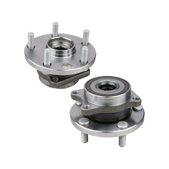 Front Wheel Bearing Hub Assembly - Set of 2 - Compatible with 2015 - 2020 Subaru Legacy AWD 2016 2017 2018 2019