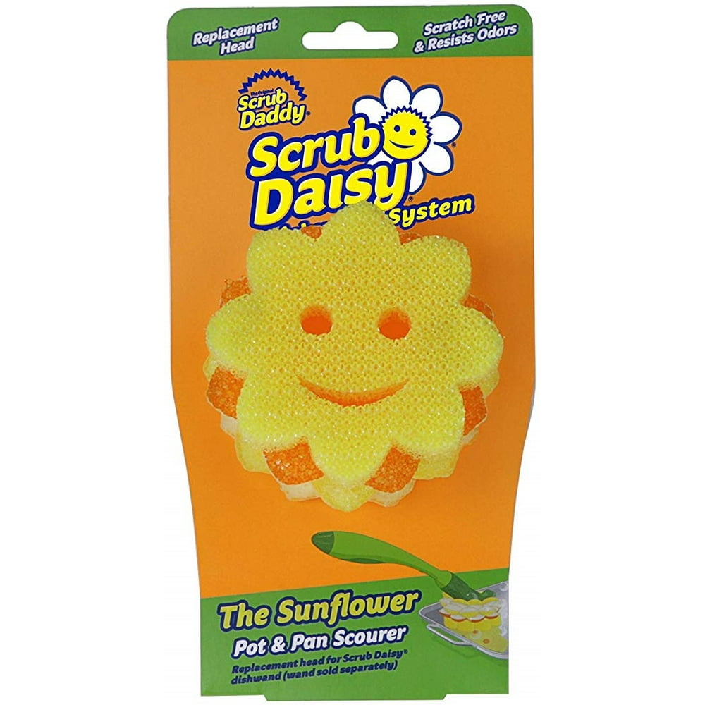 Scrub Daddy Scrub Daisy Replacement Head The Sunflower Pot & Pan