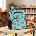 thumbnail image 4 of Aplkyhs Capybara Lemon Backpack for Students Age 6-18 School Bag Adjustable Straps Lightweight Water Repellent Backpack for School Travel, 4 of 7