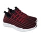 thumbnail image 3 of Zapatos deportivos para hombre Black Red Stripes 3205, 3 of 4