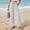 Gray plus size wide leg pants a1, variant on Women Plus Size Wide Leg High Waisted Pants with Pockets Striped Casual Palazzo Lounge Trousers Beach Vacation Summer Travel Clothes, Black 2XL