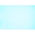 thumbnail image 1 of Ahgly Company Indoor Rectangle Solid Light Blue Modern Area Rugs, 2' x 5', 1 of 4