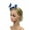 Blue, variant on Outfmvch Hair Ties Hair Accessories Hair Accessories for Women Hair Bows for Women Butterfly Fascinators Headclip Headband for Tea Party Blue One Size