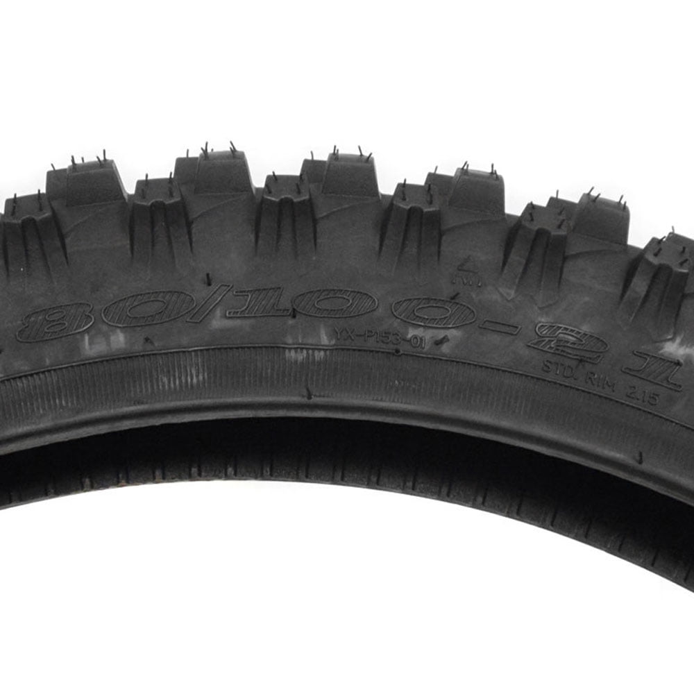 Off Road Knobby Front Tire 80/100-21 with Inner Tube Rear Tire 110/90-18 w/ TU