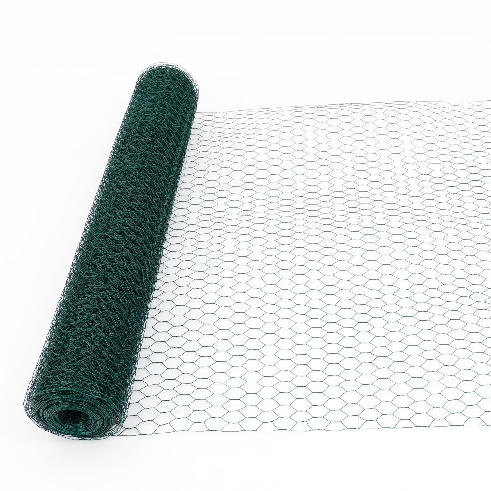Large Size Galvanized Hexagonal Floral Green Chicken Wire, Outdoor Anti-Rust Chicken Wire Poultry Netting for Garden, Large Chicken Coop Wire Fencing ,hardware cloth