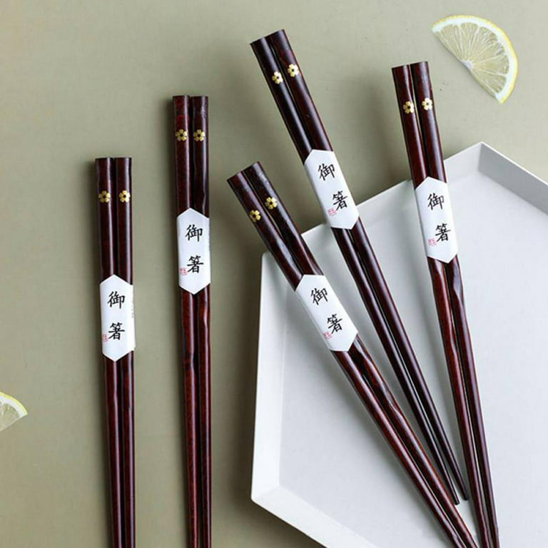 Prestee Bamboo Wooden Chopsticks (50 Pairs) - Cooking Chopstick - Sturdy  Smooth Finish - Reusable Chopsticks - Japanese Chinese Korean Chopsticks