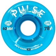 Atom Roller Skate Outdoor Wheels - Pulse Lite (Blue, 4pk)