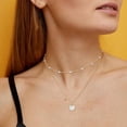 thumbnail image 3 of HAHDAXIA Collier de Perles pour Femmes Collier de Perles Superposé Or Collier de Perles à Brins Multiples, 3 of 7