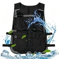 thumbnail image 6 of Cooling Vest for Men & Women Lightweight Adjustable Breathable Design for Hot Weather (Black One Size), 6 of 8