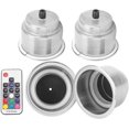 thumbnail image 5 of VEEKI 4 pcs RGB Porte-Gobelets de Boisson, DC 12V RGB LED Porte-Gobelets de Bouteille de Boisson en Acier Inoxydable avec Télécommande pour Voiture de Camion Marine RV Populaire24056823, 5 of 5