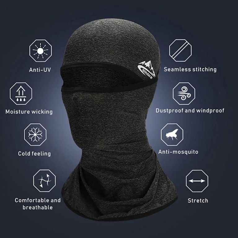 Cycling Motorcycle Helmet Shield Balaclava Ski Mask Windproof Face Mask For Men And Women, Cold Weather Thermal Fleece Hood Full Face Cover Mask From Motorcycle Helmets - Price 4.13