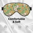 thumbnail image 3 of Naloa Snake And Floral Print Sleep Mask for Sleeper, Light Blocking Sleeping Eye Mask for Women Men, Eye Shade with Adjustable Strap for Travel, Nap,Meditation, 3 of 7