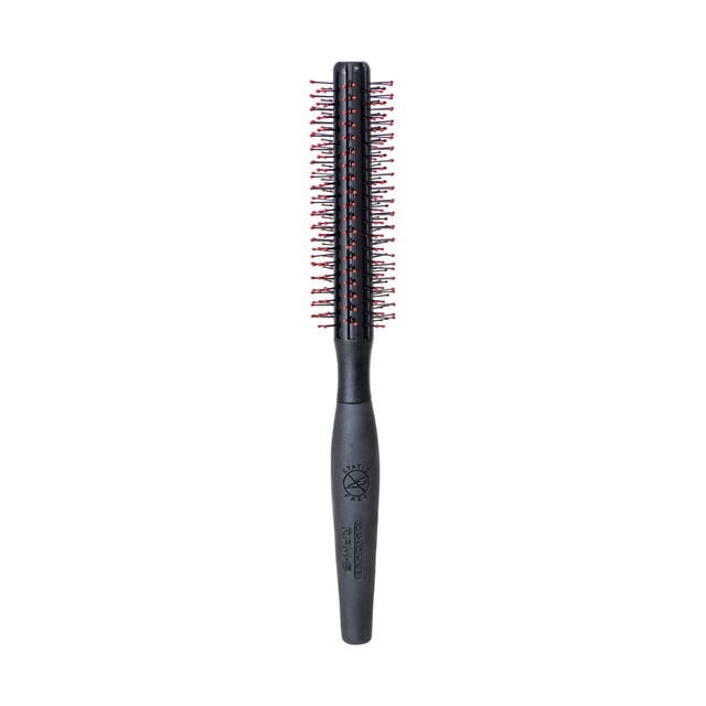 Cricket Cepillo de pelo redondo de 8 filas RPM sin estática para rizar, secar y peinar todo tipo de cabello