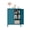 Blue, variant on Metal Storage Cabinet with 2 Doors - 31.5''H Bathroom Floor Storage Cabinet