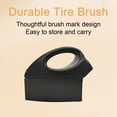 thumbnail image 5 of Mdesiwest Tire Dressing Brush Fine Synthetic Fiber Car Tire Detailing Brush with Ergonomic Handle Auto Wash Tire Cleaner High Density Portable Car Supplies, 5 of 8