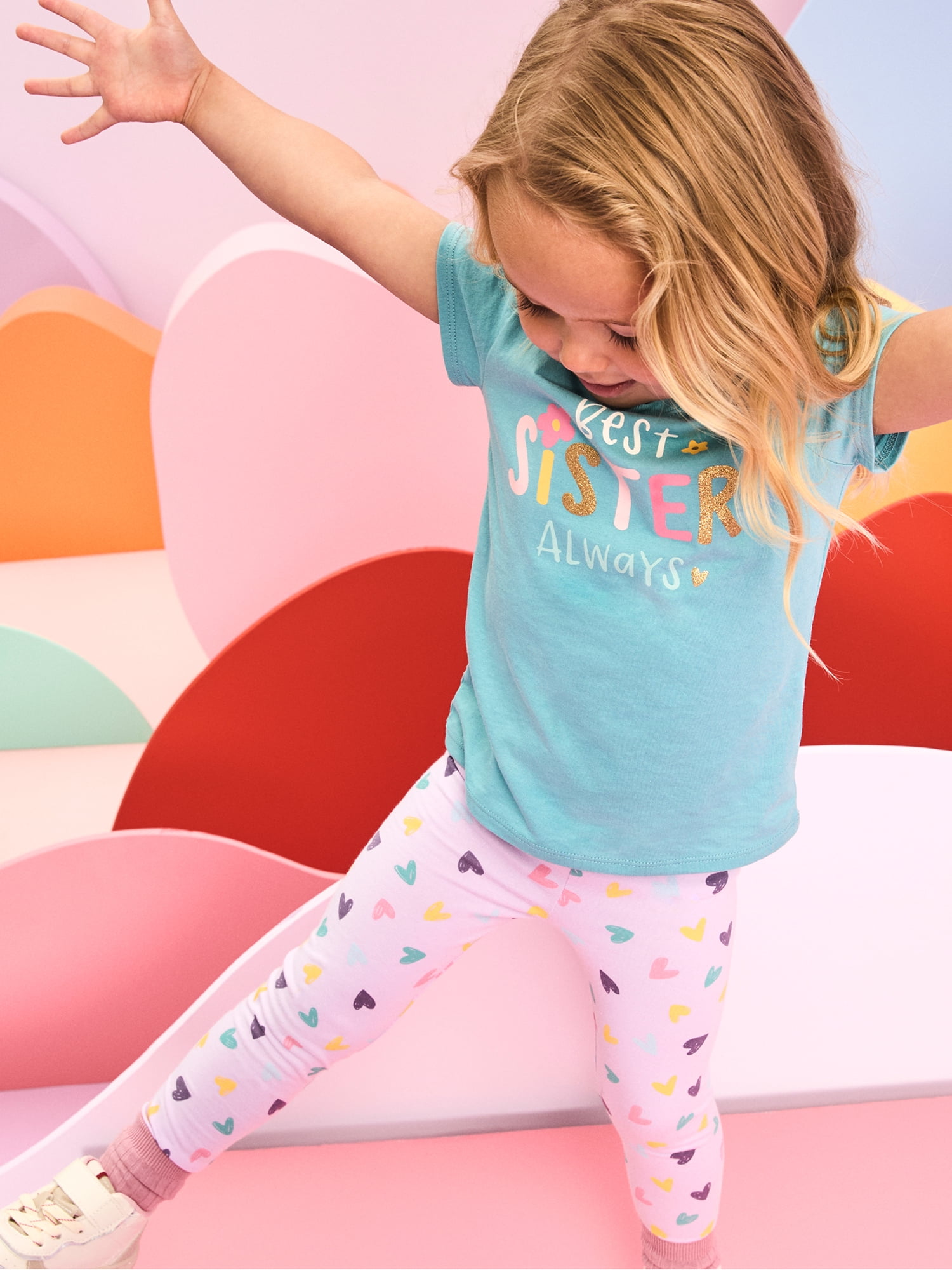 Garanimals Baby & Toddler Girls Leggings, Single & 3-Pack, Sizes 0-6T