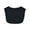Black, variant on Women's Solid Color Detachable Collar, Cotton Crew Neck False Collar for Layering, Basic Undershirt Liner for Sweaters and Dresses, Fashion Top Accessory - Beige
