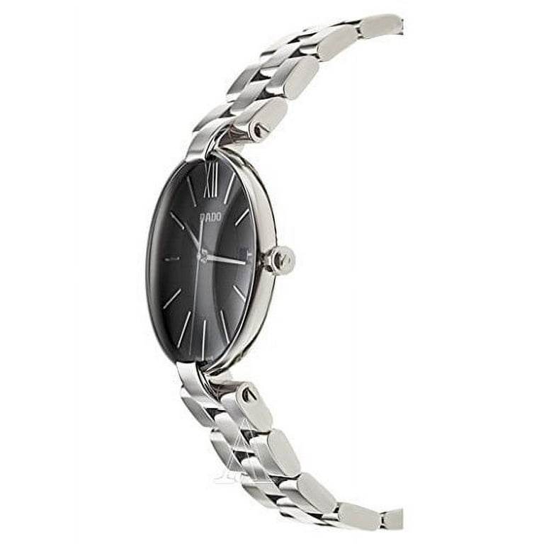Rado Coupole Black Dial Stainless Steel R22852153 Walmart