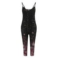 thumbnail image 4 of Pyhlmscde Women's V Neck Sleeveless Jumpsuits Spaghetti Straps Harem Long Pants Overalls with Pockets, Floral Jumpsuits for Women, Womens Jumpsuit, Overalls for Women, 4 of 5