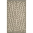 thumbnail image 5 of SAFAVIEH Martha Stewart Urban Chevron Floral Area Rug, Chamois Beige, 5' x 8', 5 of 5