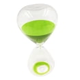 thumbnail image 4 of GUOOL 15 Minutes Sandglass Hourglass Sand Clock Timers Desktop Clock Light Green, 4 of 8