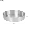 thumbnail image 2 of MOLDE PARA PAN DE ALUMINIO PURO FLAN/GELATINA REPOSTERIA No. 22 1 PIEZAS HERCULES, 2 of 5