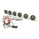 thumbnail image 1 of Lámpara de techo LED RC, accesorio para coche RC, compatible con D42 MN82 1/12 RC Car Amarillo, 1 of 9