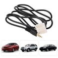 thumbnail image 4 of Audio Input Adapter, Car Audio Input Cable 1m Length Plastic Rubber Perfect Fit  For MP3 MP4 For Cellphone, 4 of 8