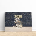 thumbnail image 3 of Happy New Year Pug Welcome 2025 Balloon Firework Party Horizontal Matte Canvas Poster Dog Lover Gifts Wall Art Home Decor - 01014, 3 of 5